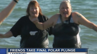 Polar Bear Plunge tradition ends for 2 friends
