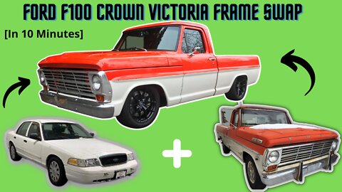 Ford F100 Crown Victoria Body Swap [IN 10 MINUTES]