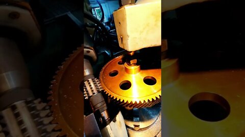 Gear Hobbing Machine / Mechanical Gear Cutting Amazing Work | Machine Shop Shorts Video 😲😲