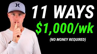 11 Quick Ways To Make $1,000 Per Week From Home (No Job) - Make Money Online 2023