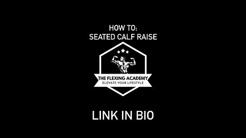 How To: Seated Calf Raise