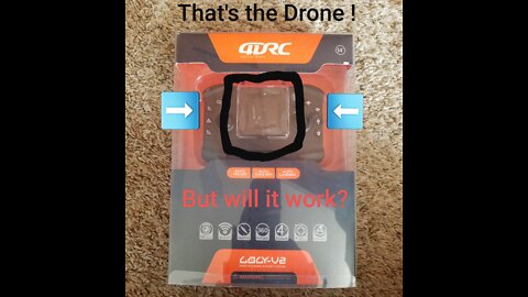 My 15th video! 4DRC 4D-V2 Mini Drone Review ~ That One Crazy Channel