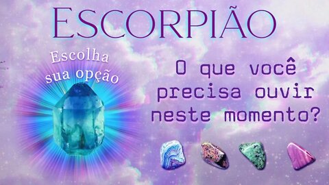 🦂 ESCORPIÃO, O QUE VOCÊ PRECISA OUVIR AGORA⁉️ | FAÇA ISSO SOZINHO e SUA ESTABILIDADE RESPEITADA ♏