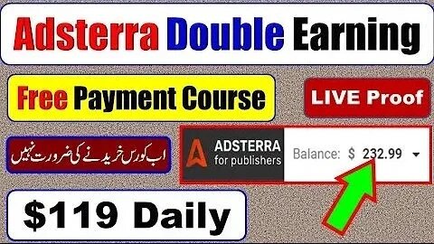 Adsterra Free earning Course || Adsterra Loading Method || Adsterra Earning Tricks