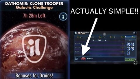 Galactic Challenge Dathomir: Clone Troopers was SURPRISINGLY Easy! | Separatist Droids DOMINATE!