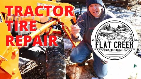 Fix a Flat Tractor Tire - Easier Than Expected