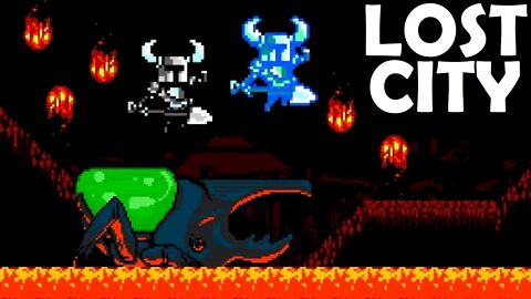 LOST CITY: Shovel Knight MULTIPLAYER: 2 Player Co-Op | The Basement