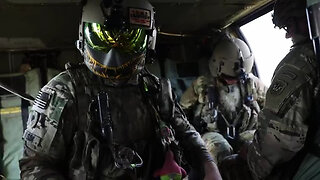 B-Roll: Task Force Ivy Soldiers increase lethality from the sky during aerial gunnery exercise