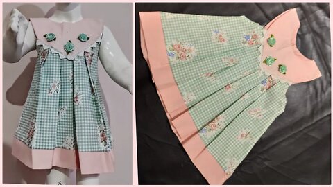 Baby Frock Cutting Tutorial