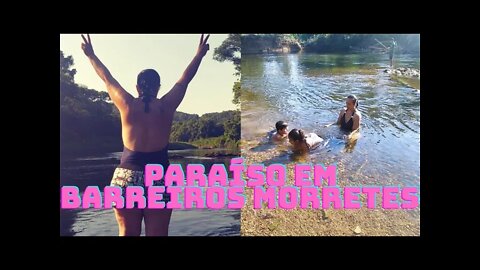 Paraíso em Barreiros Morretes - Rio nhundiaquara