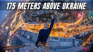 CRAZY Building Climb in Ukraine ft. Mustang Wanted