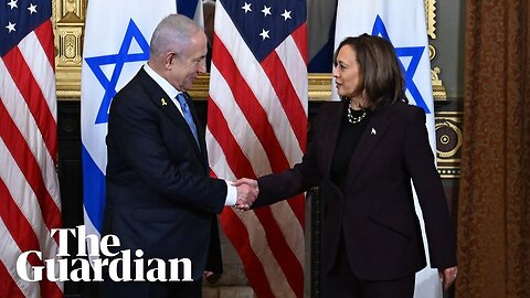 Netanyahu and Harris meet in vice-president's ceremonial office|News Empire ✅