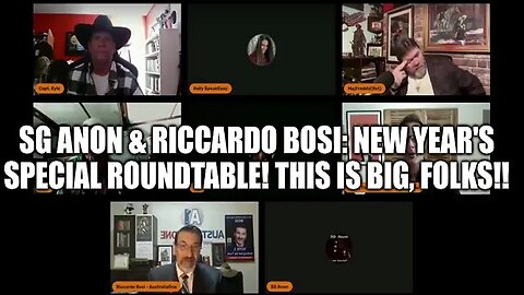 SG Anon & Riccardo Bosi: New Year's Special Roundtable! This is BIG, Folks!!