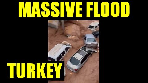 Massive flood in Urfa, Turkey - 15 Mar 2023