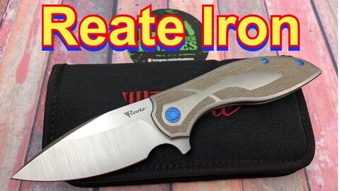 Reate Iron /includes disassembly/ Flipper or no flipper ? Solid - sensible & EDC friendly