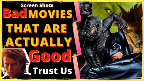 BAD Movies That are ACTUALLY Good - Movie Podcast