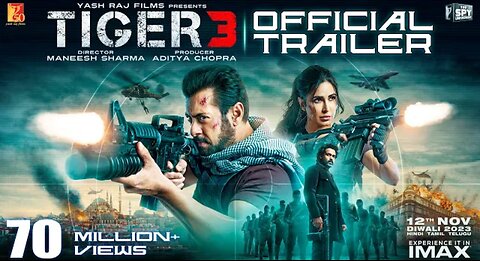 Tiger 3 Trailer | Salman Khan, Katrina Kaif, Emraan Hashmi | Maneesh Sharma | YRF Spy Universe