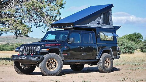 An Overland Legend shows us his Jeep Gladiator AT Camper and chats about International Overlanding