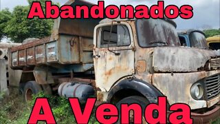 Ep.241 🚚 Caminhões Abandonados Repousando Brasil à Venda 📉 Oliveira Isaias