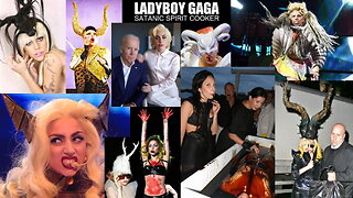 LADY-BOY GAGA LOVES SATANIC SPIRIT COOKING WITH MARINA ABRAMOVIC