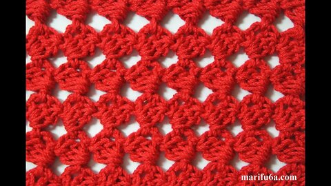 How to crochet cluster stitch free written pattern in description