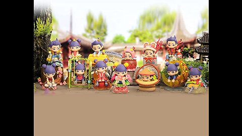 POP MART Nezha Seasonal Flowers Series-12PC Blind Box Toy