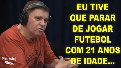 BATORÉ JÁ FOI JOGADOR DE FUTEBOL E SÓ PAROU POR CAUSA DISSO | MOMENTOS FLOW