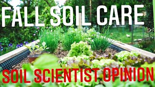 FALL SOIL CARE. SHUTTING DOWN THE GARDEN & USING THE COLD TO YOUR ADVANTAGE | Gardening in Canada