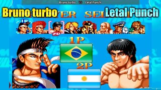 World Heroes (Bruno turbo Vs. Letal Punch) [Brazil Vs. Argentina]