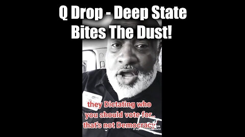 Q Drop - Deep State Bites The Dust! CIA MASK Deception!