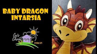 Baby Dragon Intarsia