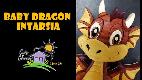 Baby Dragon Intarsia