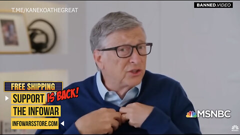 Bill Gates Admits To Investing In World Depopulation