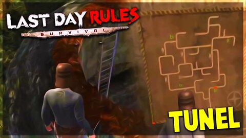 LAST DAY RULES - ACHEI UM TÚNEL NO GAME - RUST MOBILE