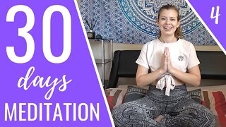 Third Eye Meditation | Day 4 | 30 Days Meditation Challenge (For Beginners)