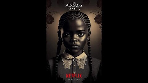 Digital Black Addams Family Images Devalue Original Black Goth Characters & Black Goth Stories