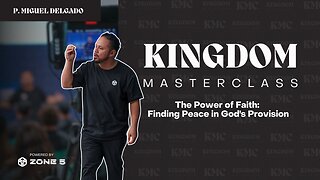 The Power Of Faith | Finding Peace in God's Provision | Pr Miguel Delgado