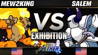 Playing Rivals of Aether Seriously!! Mew2King (Zetterburn) vs. Salem (Shovel Knight)