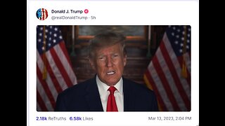 Donald J Trump TS post Mar 13, 2023, 2 04 PM