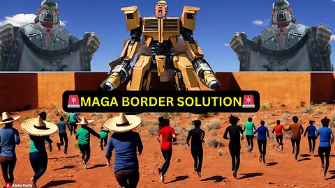 MAGA Border Solution! Trump Transformers!