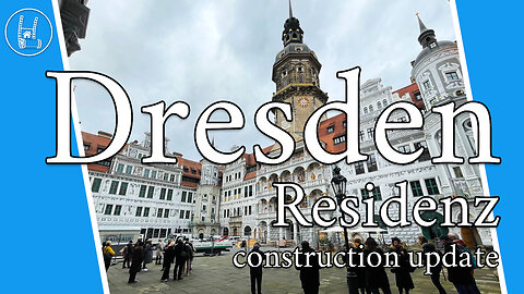 Dresden Residenzschloss - construction update 🇩🇪 4K