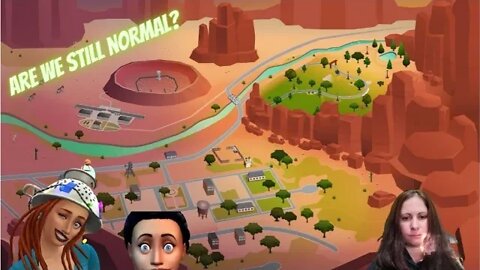 Whats strange about being "normal"? The Sims4 - exploring Strangerville