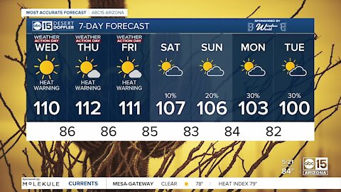 Excessive Heat Warning hits the Valley and other parts of Arizona