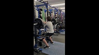 245 lb front squat