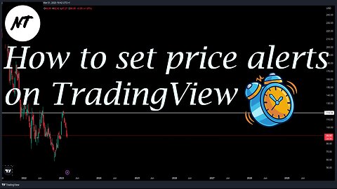 How to set price alerts on TradingView? - NakedTrader-serie TradingView #05