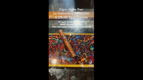 La Instructora Perfección 5 1/8x48 Royal Corona #Short #Cigar #Shorts #Cigars #CigarOfTheDay #SNTB