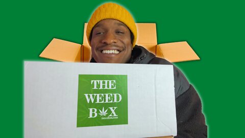 My First Unboxing Video! The Weed Box Unboxing Session