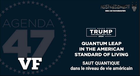 Trump - SAUT QUANTIQUE dans le niveau de vie américain (FR)
