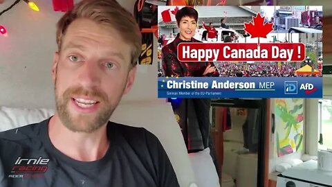 Christine Anderson MEP - Canada Day and EU Parliament