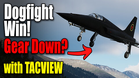 DCS World | Dogfight basics F-5E vs F-16 and flight explained 🚀 mistakes were made 🚀